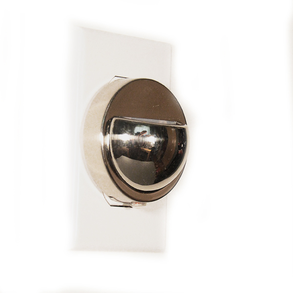 10257 - LED Decorative Sconce Night Light - Silver - Image 3