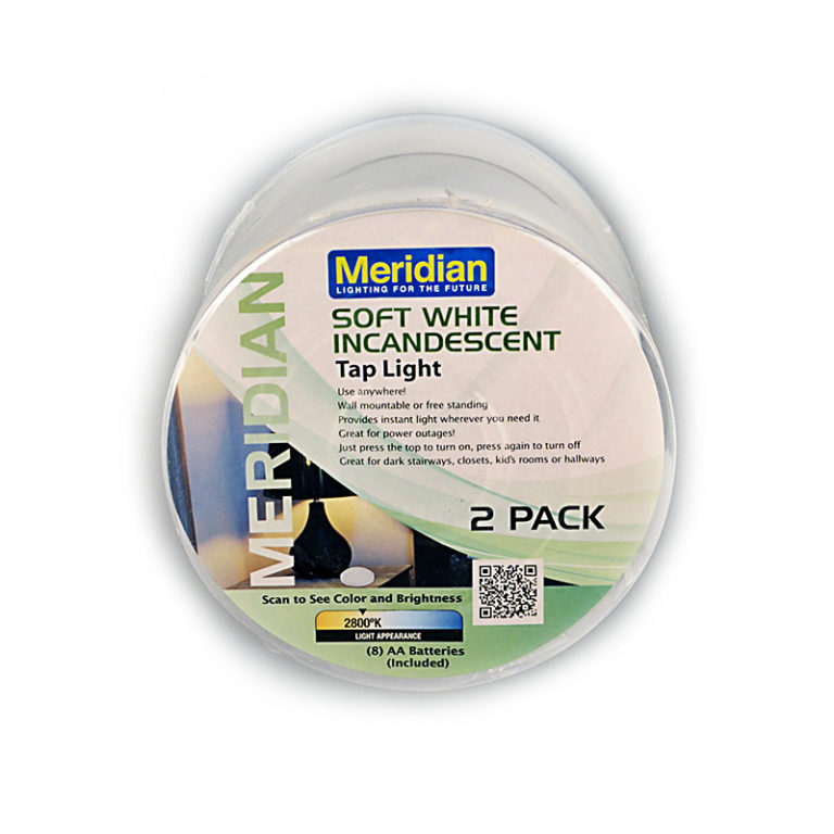 11152 5.5" Diameter LED Tap Light 2 pack Meridian Lighting